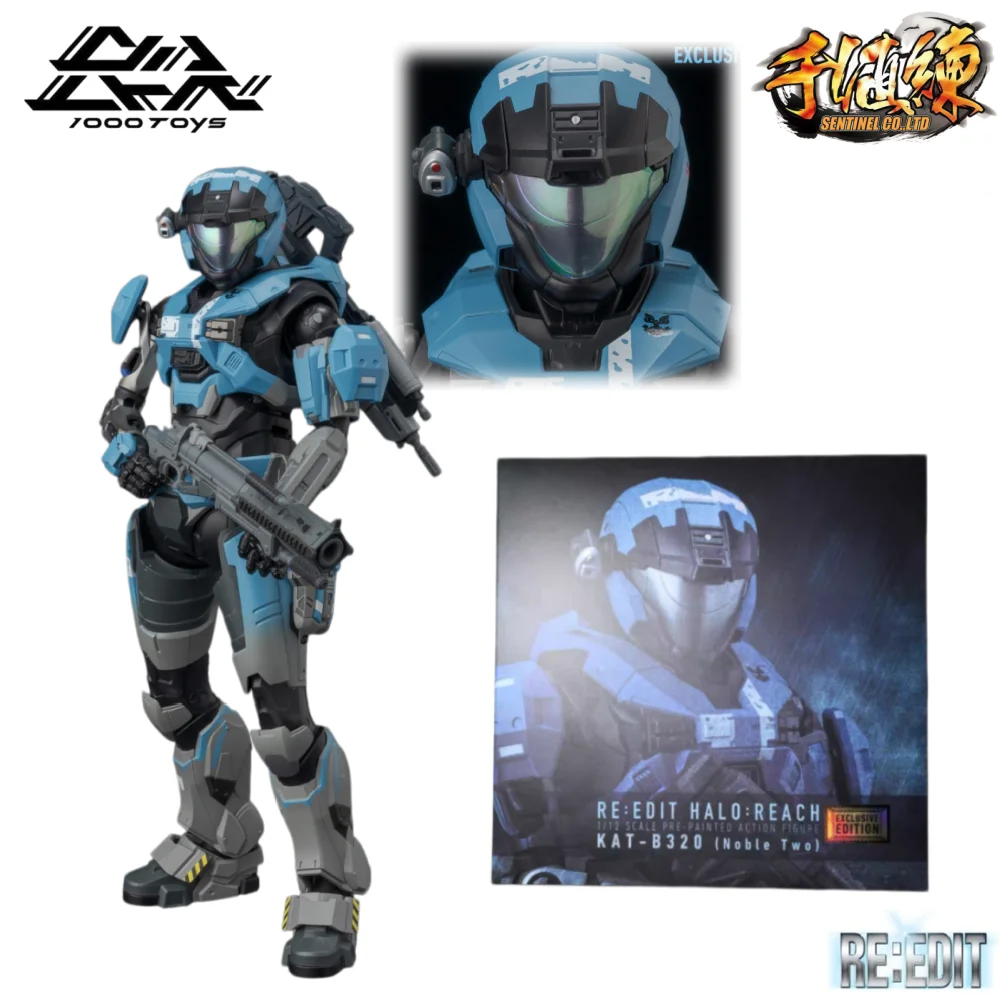 1000Toys RE:EDIT Officially Authentic Product Noble Team One-Six with Exclusive Edition 1/12 Scale Pre-Painted Action Figure view 3