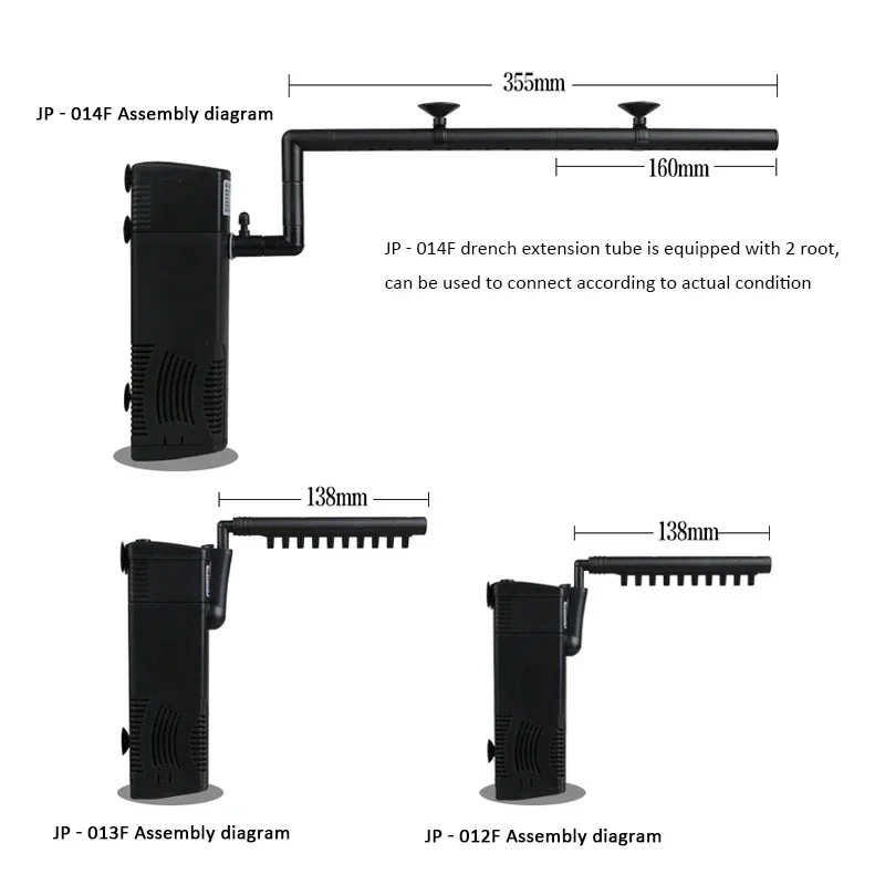 Pump Tool Accessories 3/8/16W Submersible Water Built-in Filter Pump Aquarium Fish Tank Filter Waterfall Oxygen Increasing