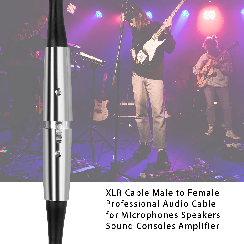 LOOK XLR Cable Male To Female Professional Audio Cable For Microphones Speakers Sound Consoles Electric Guitar Bass Piano Mic