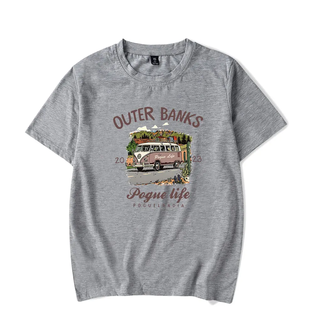 Outer Banks Pogue Life OBX Merch T-Shirt Men and Woman Short Sleeve Women Funny T Shirt Unisex Harajuku Tops