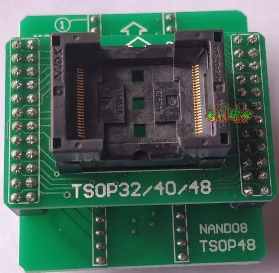 Программатор TSOP48 NAND08 XGECU TL866 II PLUS, специальный преобразователь