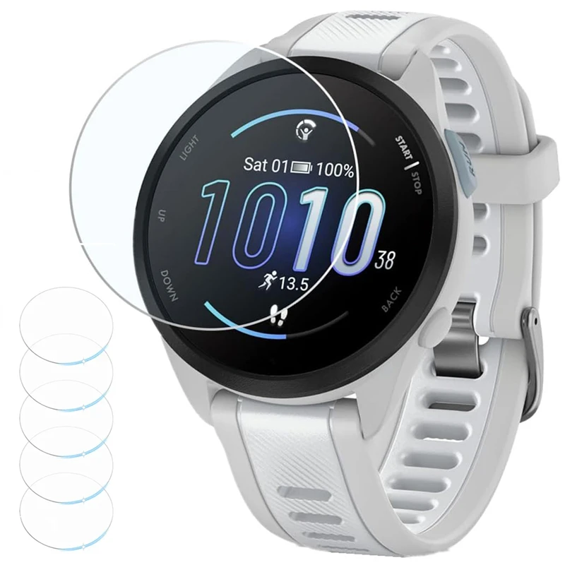 Gehärtetem Glas Für Garmin Forerunner 165 165 Musik HD Anti Scratch Screen Protector Für Garmin Forerunner 165 Schutz Film – Detail 1