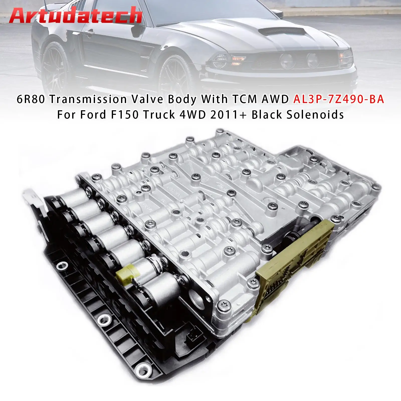 

Artudatech 6R80 Transmission Valve Body w/TCM AWD AL3P-7Z490-BA For Ford F150 Truck 4WD Car Accessories