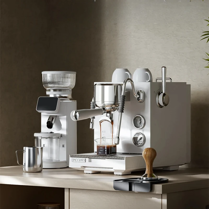 Petrus PE3900 Macchina per caffè espresso completamente semiautomatica Macchina per caffè espresso commerciale per uso domestico con macchina per caffè ad estrazione