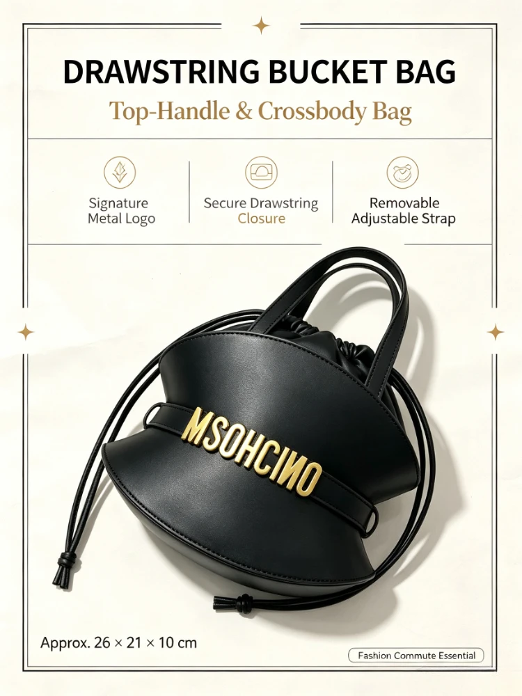 2026 Neue Damen Große Tragetasche Vintage Bucket Bag Schulter-Crossbody-Tasche Hochwertige Arbeits- und Pendler-Handtasche Bestseller