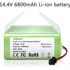 Li-Ionen-Batterie für Conga 990, 1090, Thesor X500, Ecovacs Deebot N79, N79S, DN622, Eufy Robovac 11, 11s, Robovac 30, 14,4 V, 6800mah 11 Hauptumsatzbatterien Conga - №10