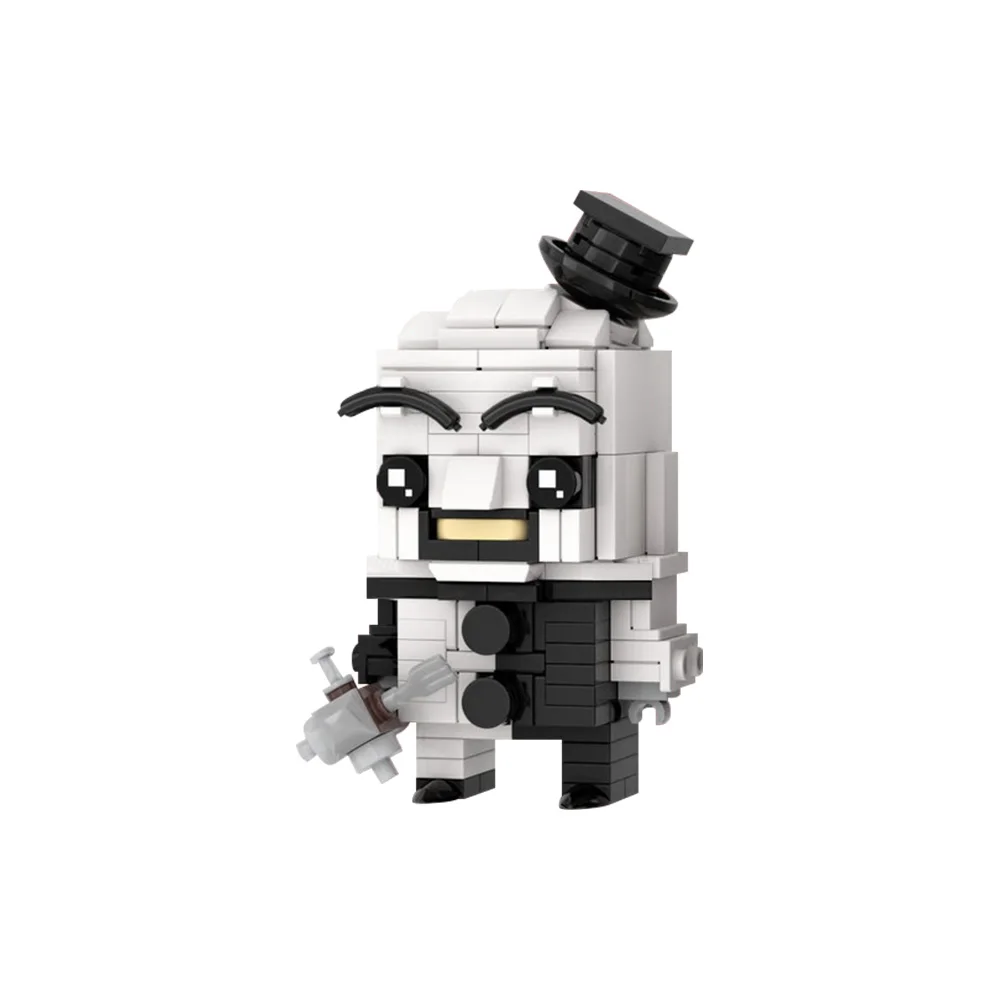 

MOC Horror Movie Terrifier Figures BrickheadZ Model Art the Clown Psycho Killer Figures Building Blocks DIY Assembly Toys Gifts