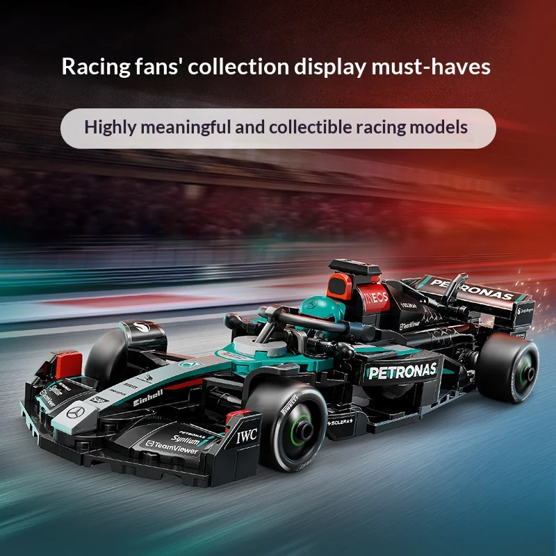 

Lego Christmas Celebration 77244 Mercedes AMG F1 W15 Racing Детские игрушки Рождественский подарок