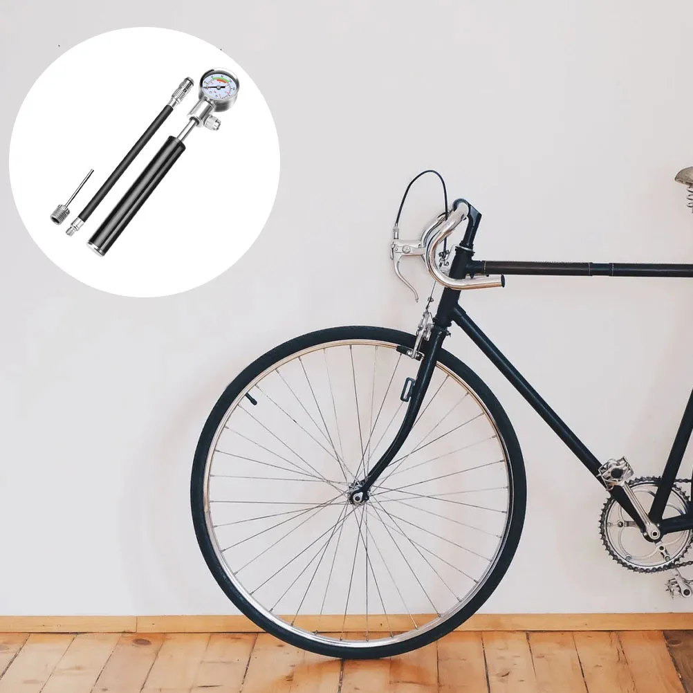 

Portable Bicycle Tire Hand Air Inflator for Bikes Strong Sealing No Leak Ergonomic Design Gift Cyclists for Bike