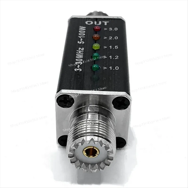 100W Dual Function SWR & Power Meter - A22I 3-30MHz for Shortwave Radio Equipment