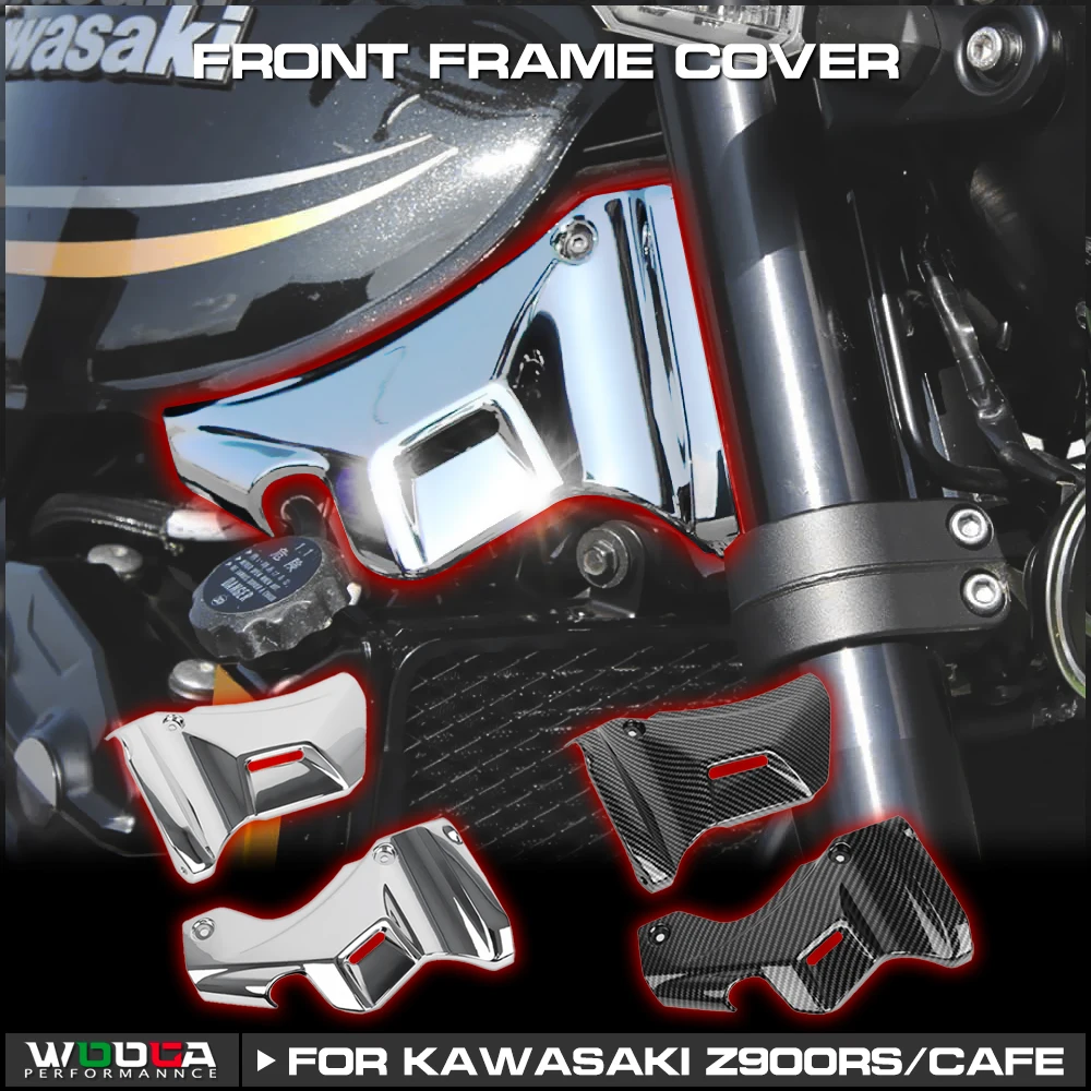 Frame Cover For Kawasaki Z900RS / Cafe 2018-2023 Front Frome Covers Steering Bar Side Covers Air Scoop Panels Z 900RS CAFE