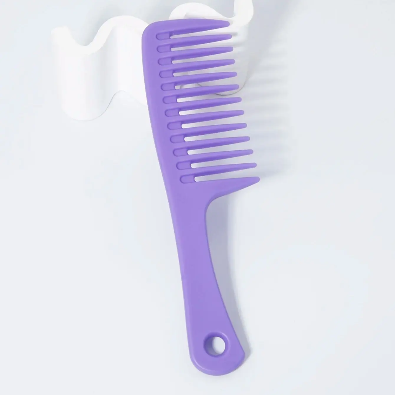 Hairdressing Wide Tooth Styling Comb, Anti-Static, Suitable for Home Hairdressing and Hair Salons, Special for Real Hair Wigs
