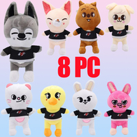 25cm Kpop Cartoon Stuffed Animal Plushies Stay Plush Doll Toys Kawaii Companion Toys Room Decor JYP Adults KZ Fans KidGift