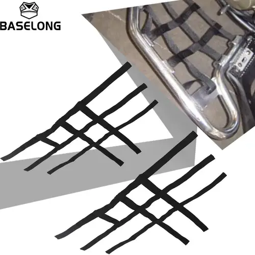 Redes de barra Nerf para motocicleta, kit de herramientas impermeables de nailon ATV UTV para Polaris Scrambler 1000 Sportsman 450/570/1000 Ranger 570/800/900