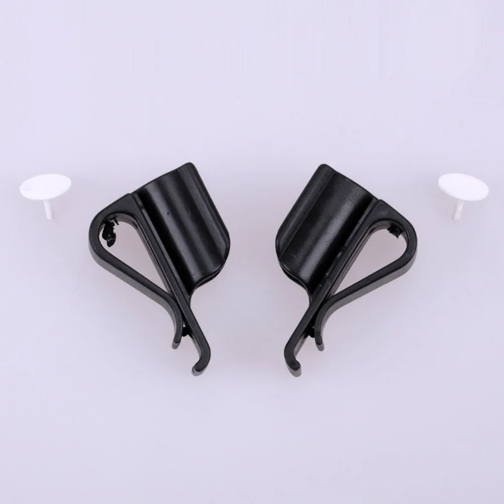 

2 pcs Putter Clip Golf Club Holder Bag Organizer Ball Marker Clamp For Accessories Black Training Tool Rack Storage Caddy Stand