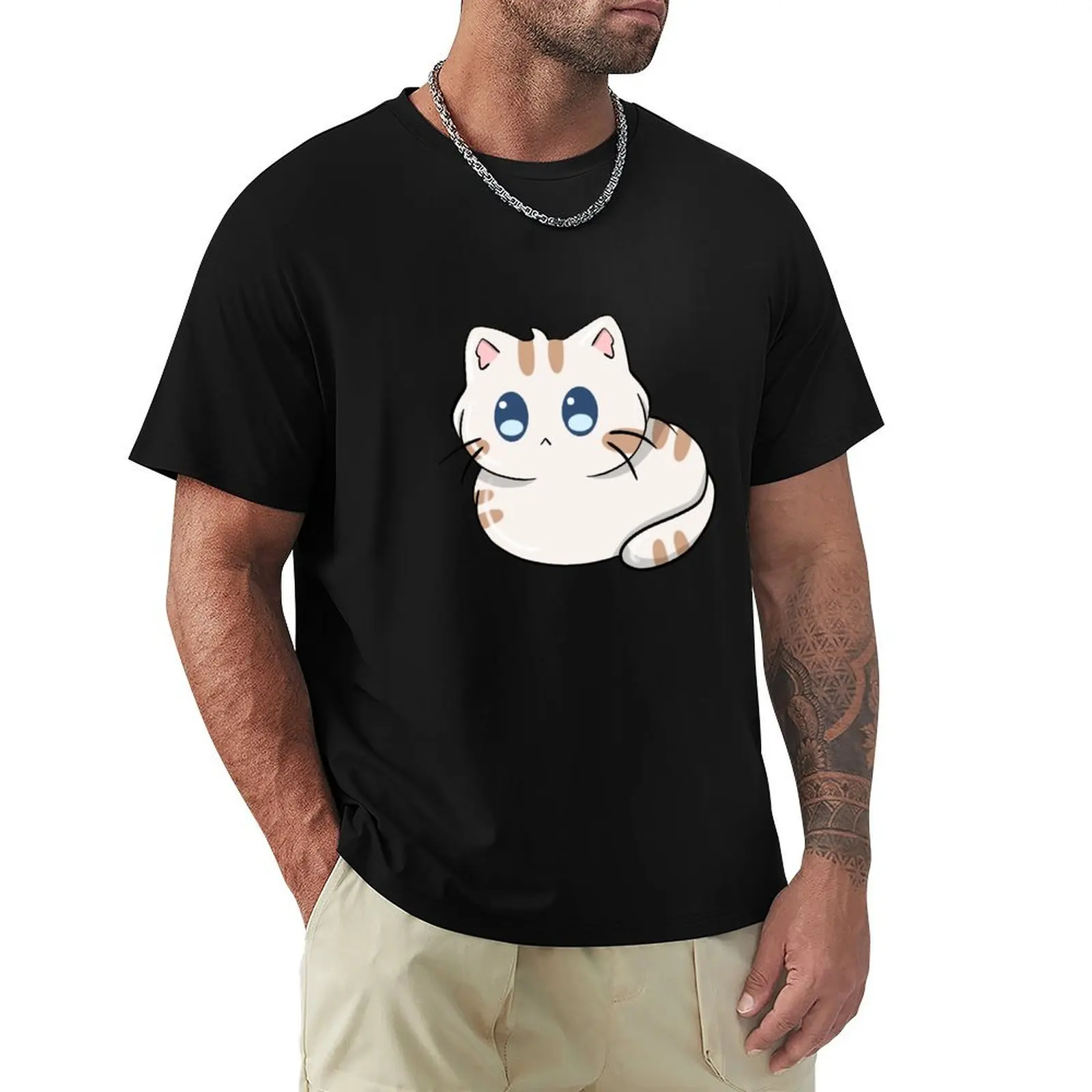 

Cute Cat Design T-Shirt Lightweight Sport Basic T-Shirt