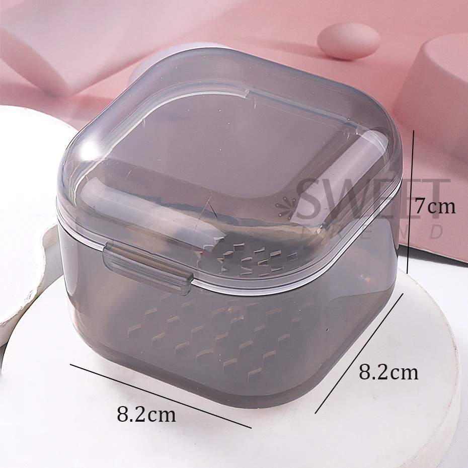 Punte da trapano per nail art Testa di molatura Sterilizzatore Scatola di disinfezione Strumento per unghie Scatola di pulizia del filtro Accessori per custodia per manicure