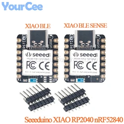 Seeedu37- Carte de développement XIAO BLE GENSE XIAO RP2040 nRF52840, technologie BLE 5.0 pour Ardu37Character/ LOT, microcontrôleur de bras, 2 pièces/1 pièce