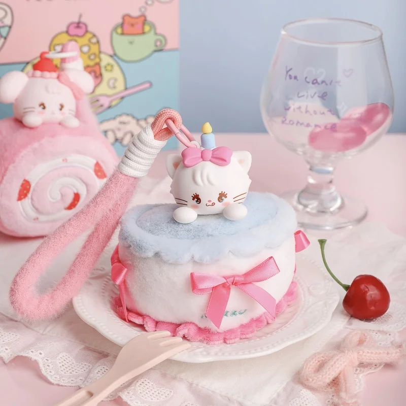 

Натуральная серия Mikko Sweetheart для послеобеденного чая, модная слепая коробка, кавайная фигурка животного, украшение для сумки, подарок для девочек, игрушки