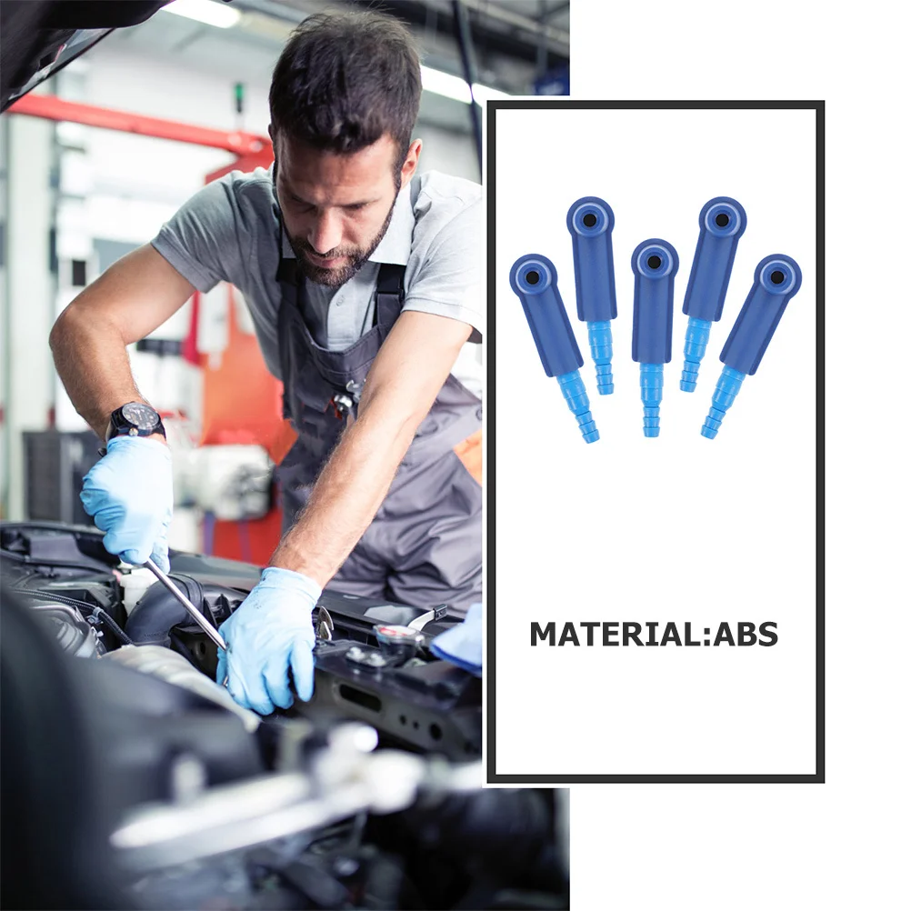 6 stücke Brems Flüssigkeit Austausch Werkzeug Bremsentlüfter Adapter Kit Für Auto Öl Ändern Luft Flüssigkeit Stecker Lkw Zubehör