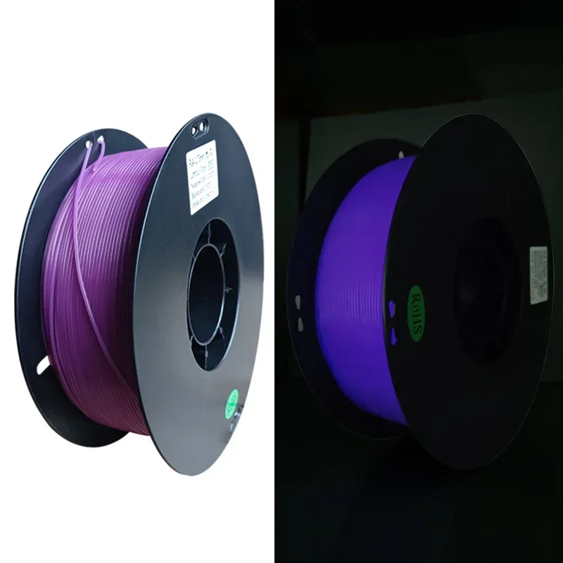 250g x4 PLA 3D Luminous Filament 1kg PLA Glow In The Dark Filament 1.75mm 3D Printing Plastic Materials filamento impresora 3d