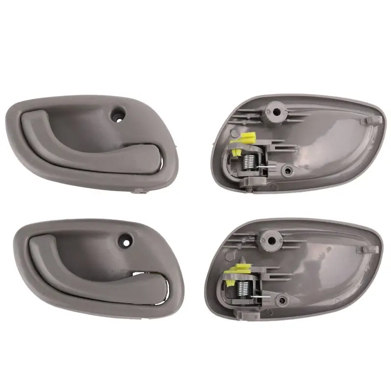 Leading-4Pcs Inside Door Handle Front Rear Left Right For Grand Vitara Grey 95-01 83130-60G01 83110-60G01