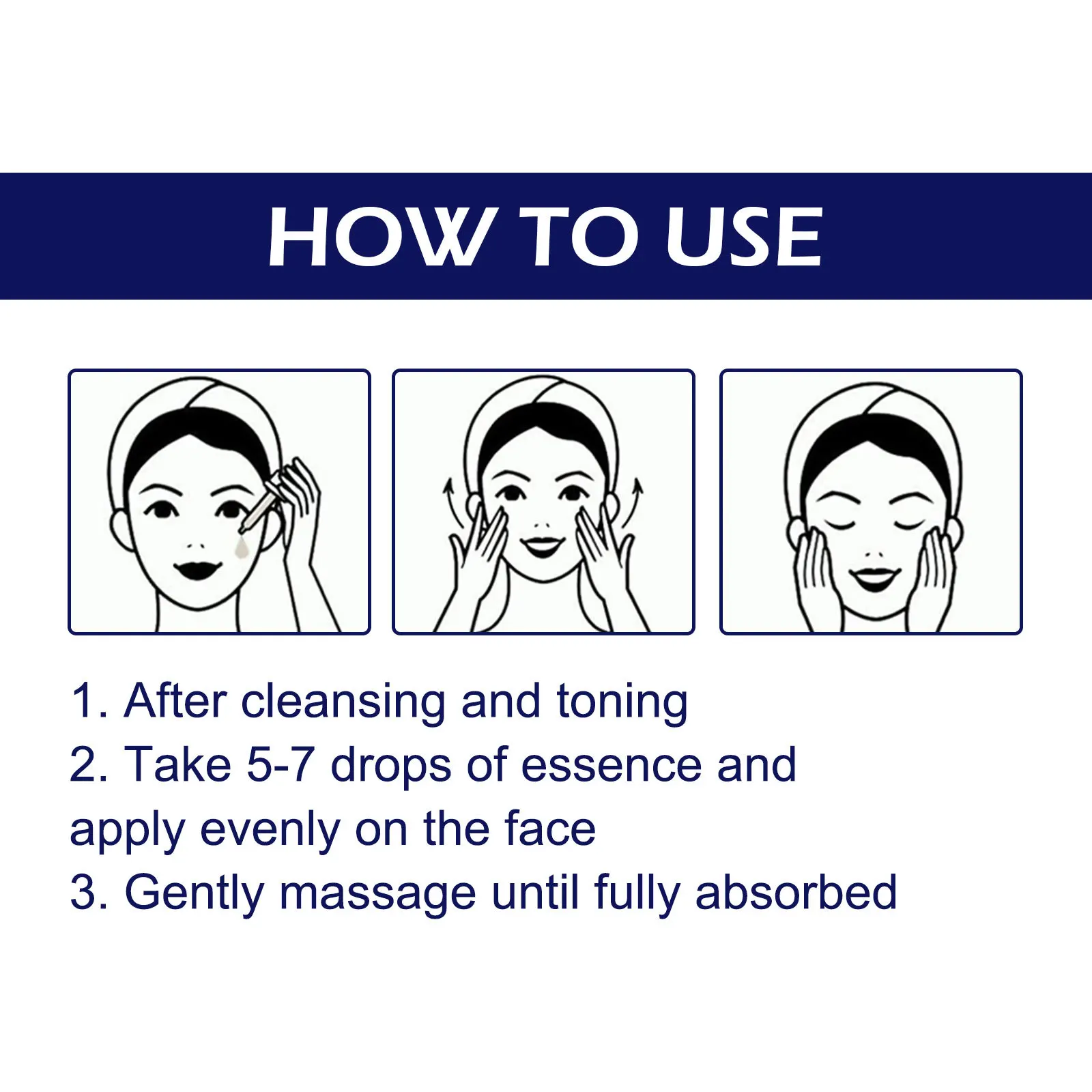 Serum przeciwstarzeniowe z witaminą C, nawilżająco-utwardzające zabiegi na twarz, wygładza drobne zmarszczki dla młodzieńczej skóry