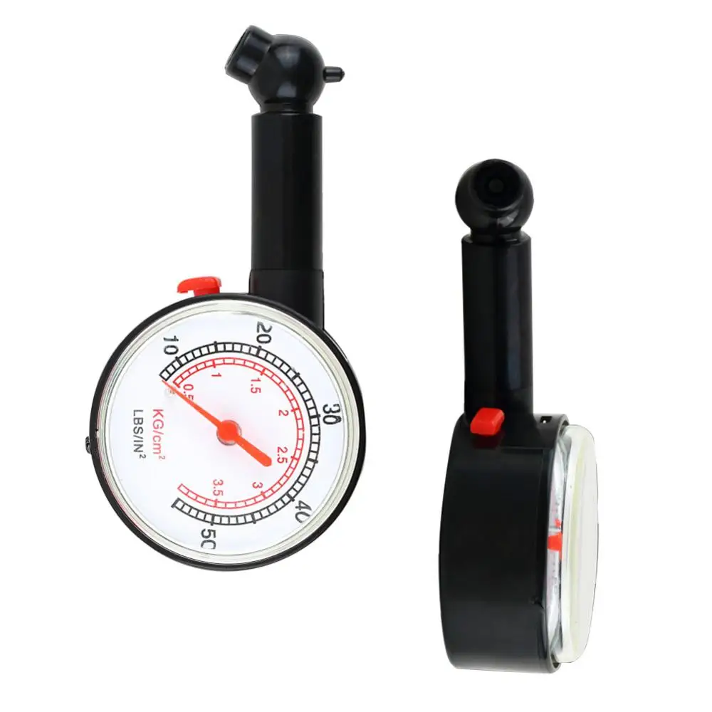 Auto Car Tire Pressure Gauge High-precision Tire Pressure Monitor Stainless Steel Manometer Air Pressure Meter Dial Tire Gauge