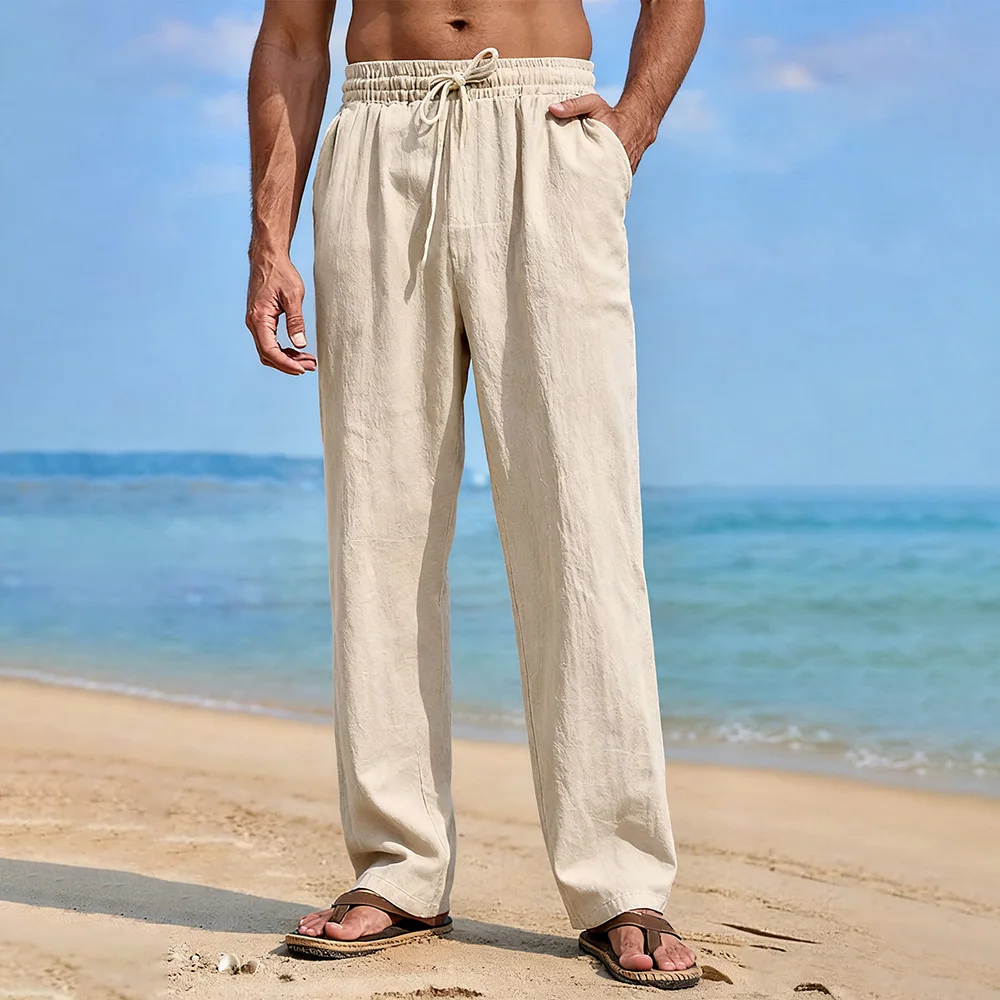 Thumbnail 2 - #42 Latest Mens Straight Leg Trousers Offers