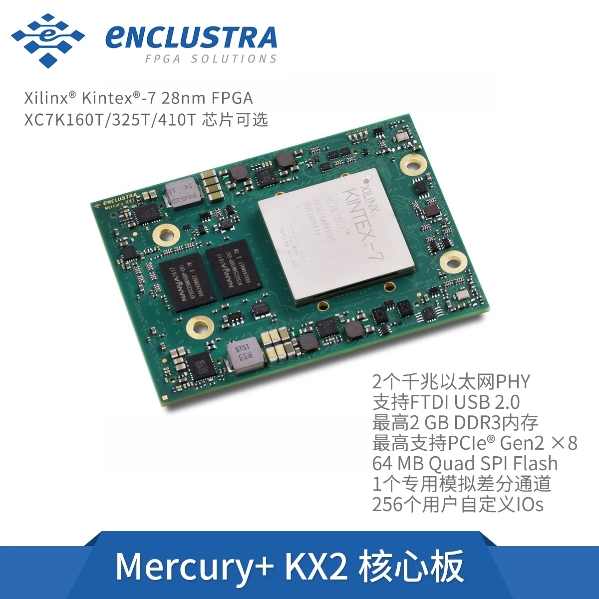 

FPGA Kintex-7 K7 Core Board, макетная плата XC7K160T XC7K325T XC7K410T