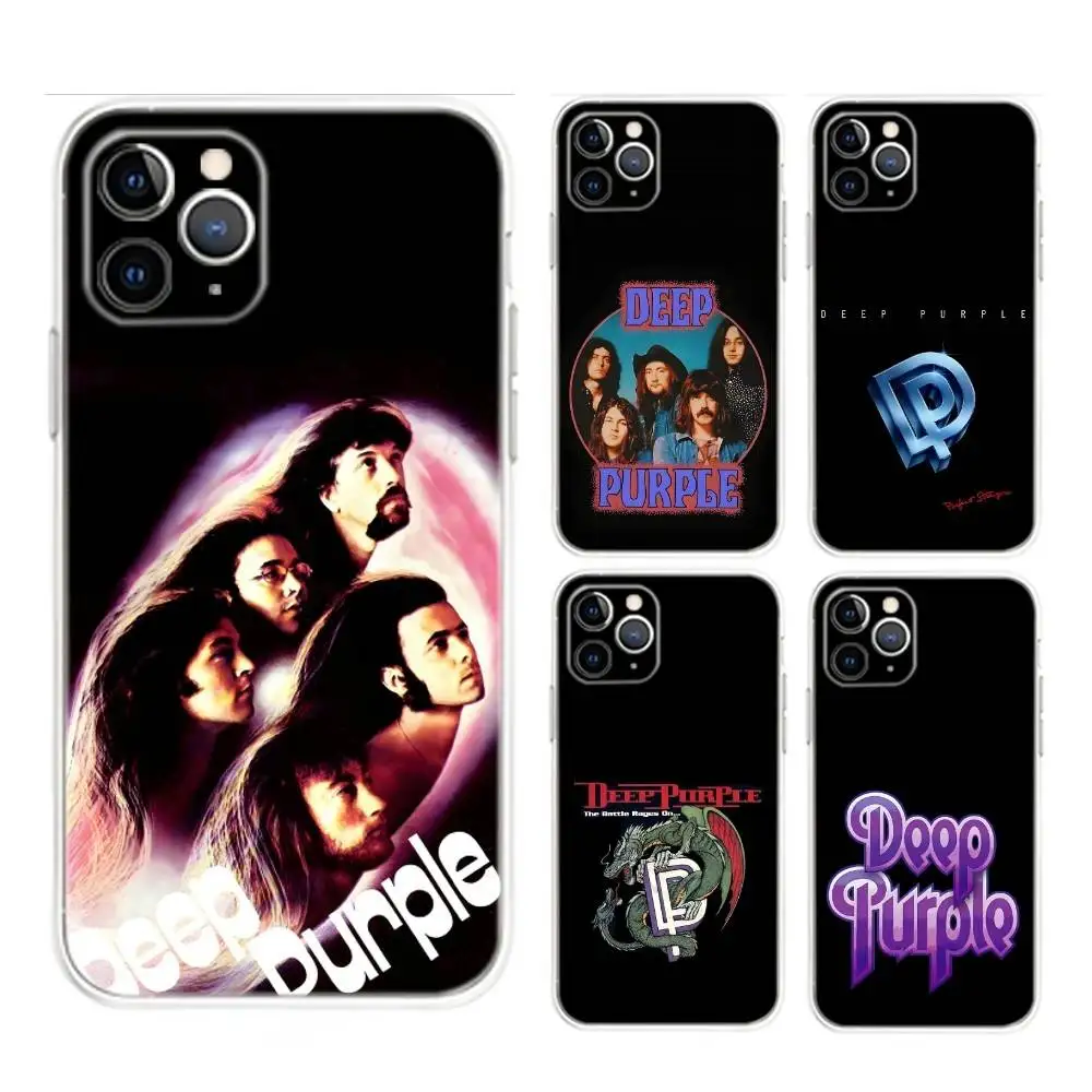 رأس آلة D-Deep Purple لهاتف iPhone 17,16,15,14,13,12,11 Plus,Pro,Max,XR,XS,X,7,8 Plus,SE,Mini حافظة هاتف رفيعة وشفافة #1