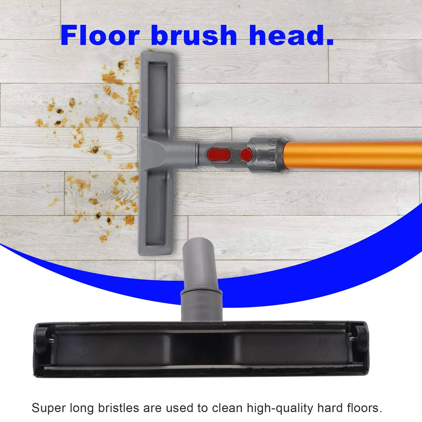 AT77 Replacement Parts Hard Floor Brush Head for Dyson Vacuum Cleaner V7 V8 V10 V11 PP