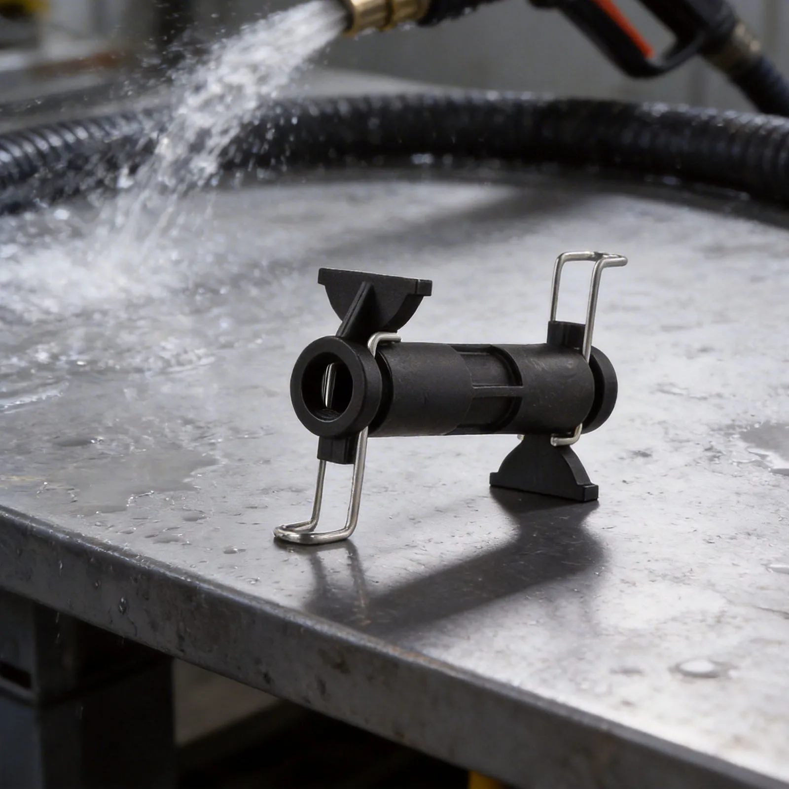 High Pressure Hose Hose Extension Adapter Enhanced Cleaning Reach Seamless Hose Extension Robust Alloy Construction