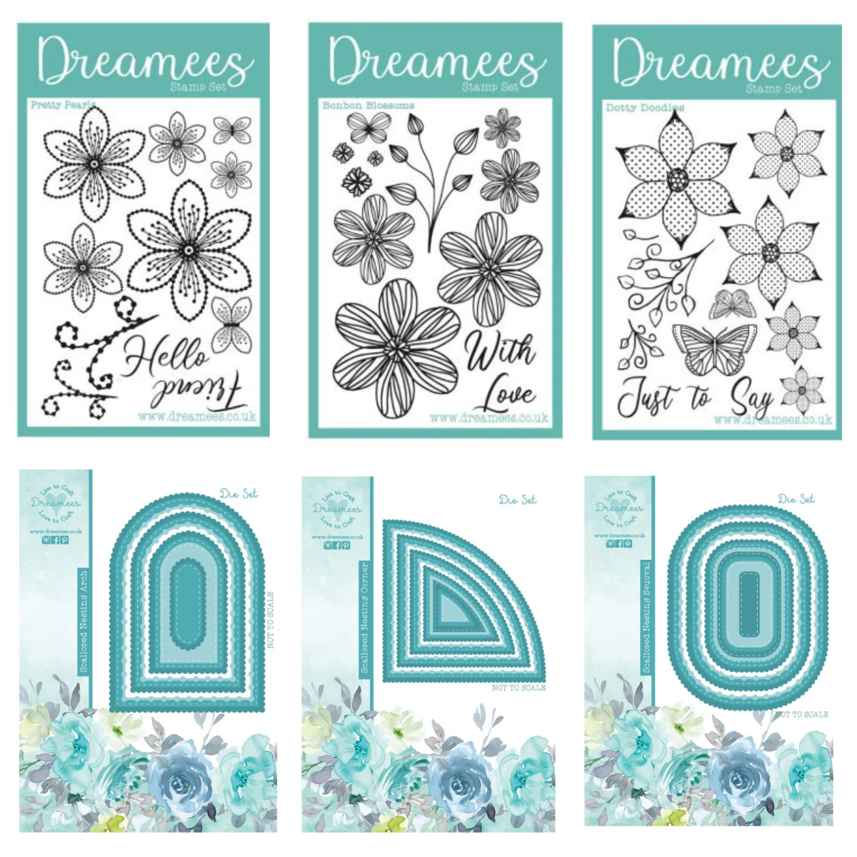 

Bonbon Blossoms Stamps and Metal Cutting Dies Sets for DIY Embossing Arch Craft Making Greeting Card Scrapbooking Decoration