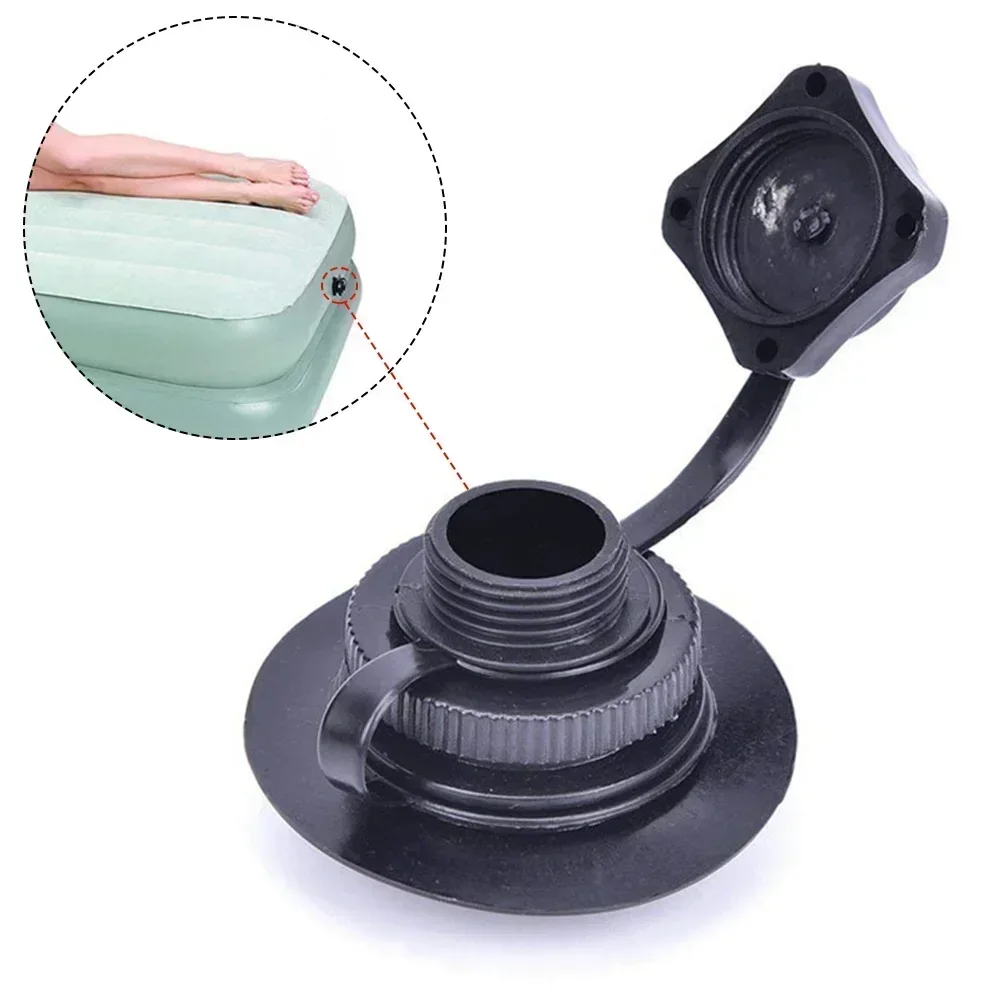 1pc Air Valve For Intex Inflatable Boat/Jilong Fishing Boat/Airbed 2-in-1inflation Valve Boston Screw Valve Airvalve Accessories