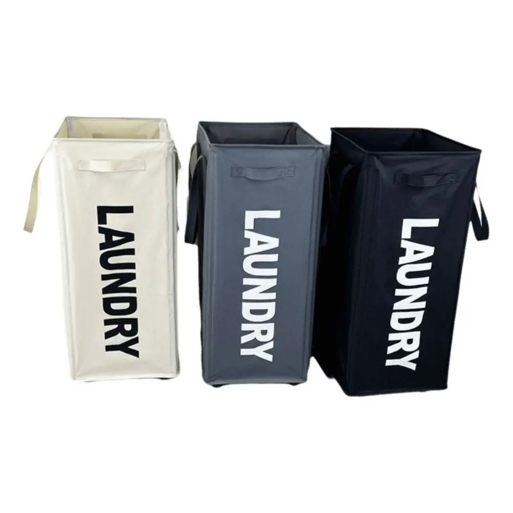 

90L Capacity Laundry Basket with Rolling Removable Mesh Bag Clothes Hamper Organizer Sturdy Frame Foldable Hamper Dorm Use