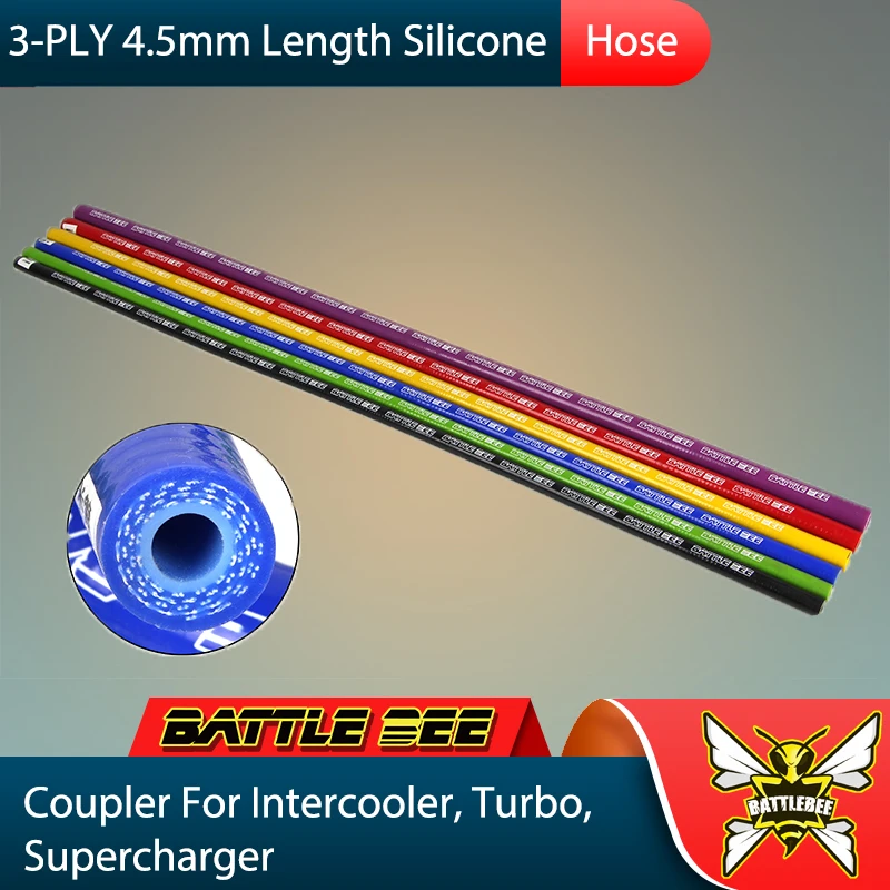 

Battle Bee Silicone 1m Hose Pipe Water Air Dump Valve Turbo Boost Tube High Quality