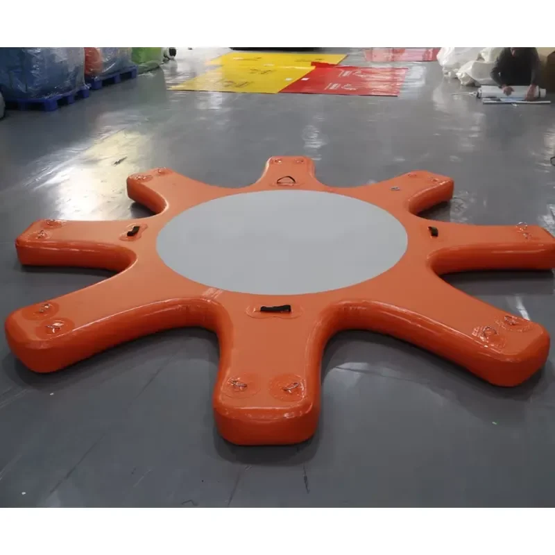 Yoga Water Mat Dock Surfing Floating Station Inflatable Stand up Paddle Board