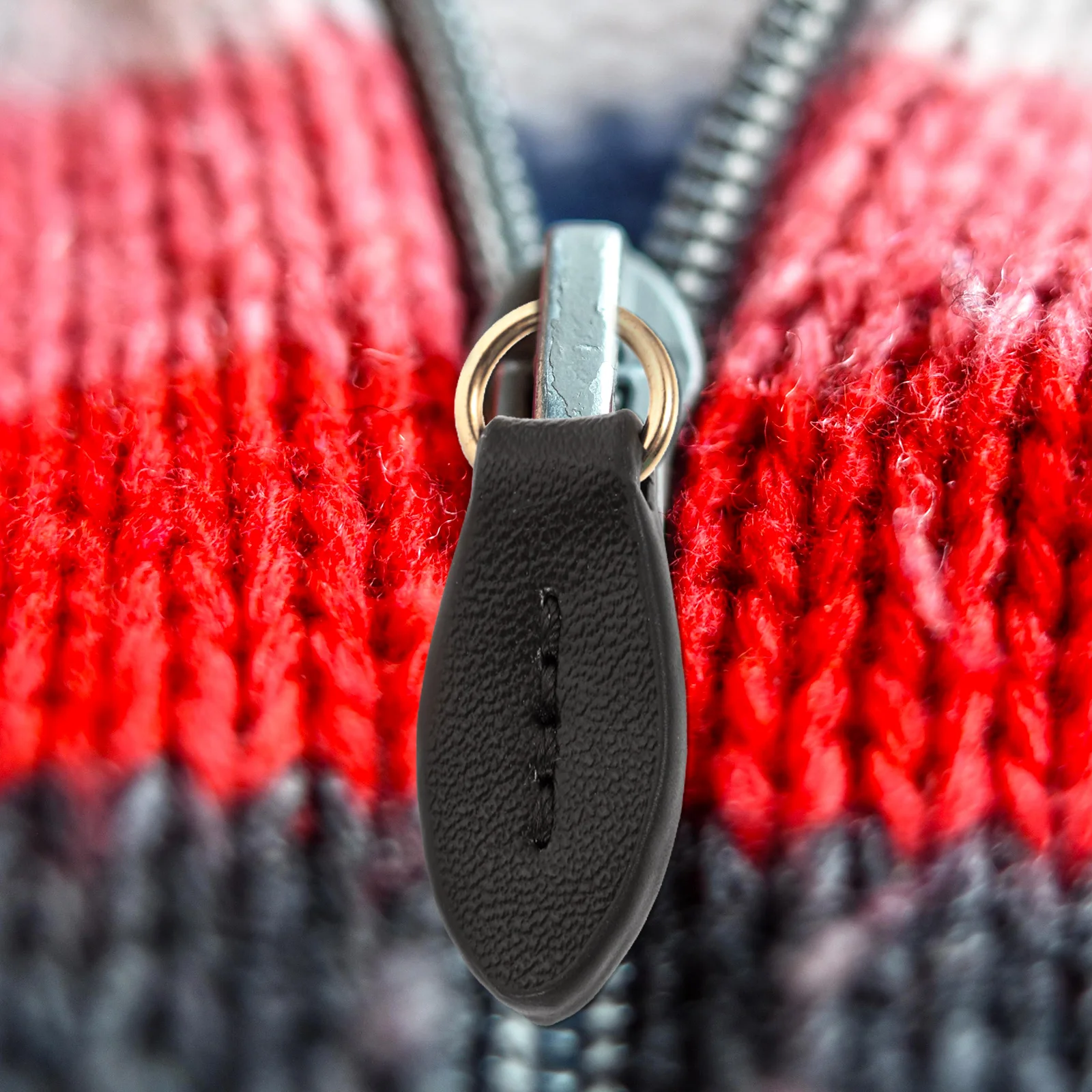 5 Pcs Zipper Pull Replacements Puller Bag Tags for Luggage Head Slides Repair Kit