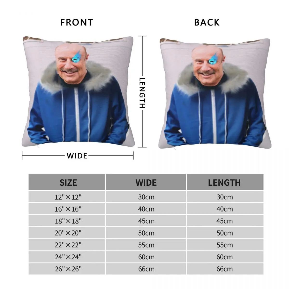 Dr Phil Sans Undertale Square Pillowcase Polyester Linen Velvet Printed Zip Decorative Home Cushion Cover Wholesale