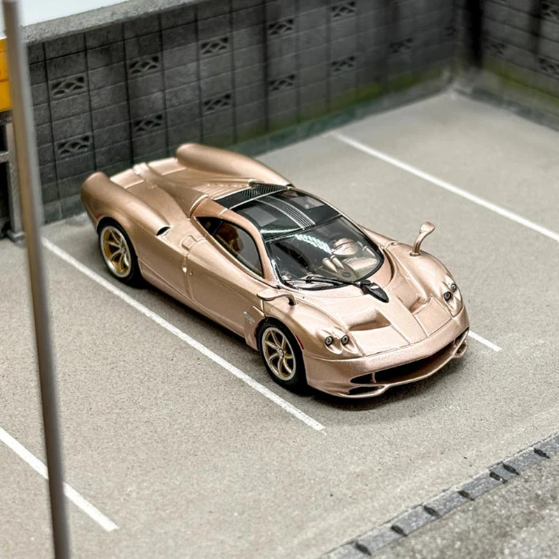 CM Modello 1:64 Huayra Coda Lunga Simulazione Pressofuso in Lega Modello di Auto Collezione Display Ornamento Giocattolo Regalo