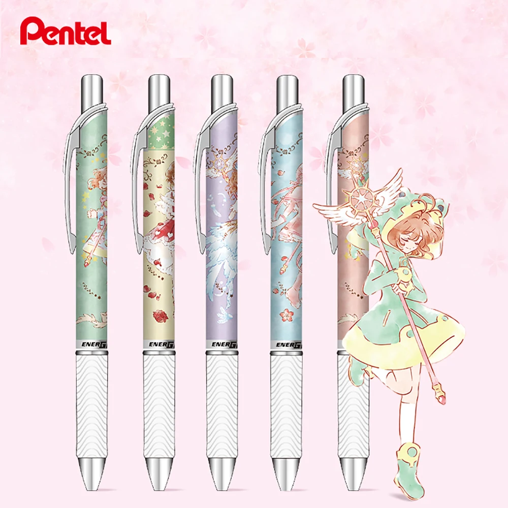 1pcs Japan Pentel BLN75 Gel Pen 0.5mm Cute Kawaii Fast-drying Black Pen Office Accessories Student School Stationery