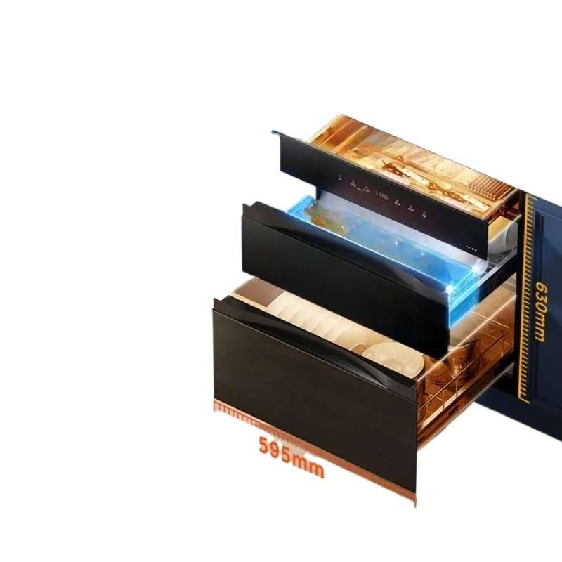 

Maternal and infant warehouse disinfection cabinet embedded household, kitchen tableware cupboard