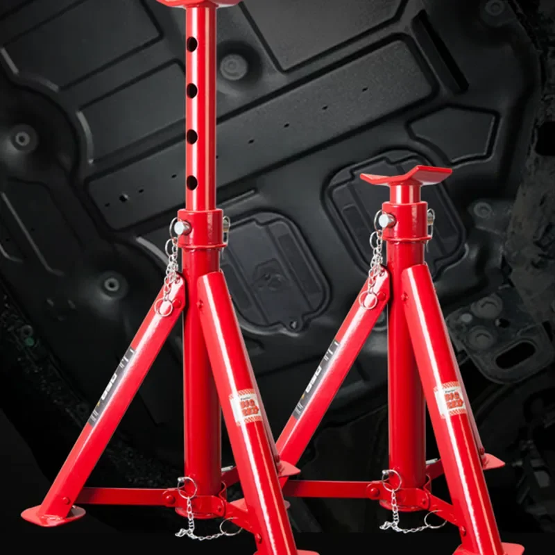 Car Repair Safety Bracket Jack Bracket Security Bracket Auto Repair Tire Replacement Tool Anti-corrosion Paint Adjustable Design