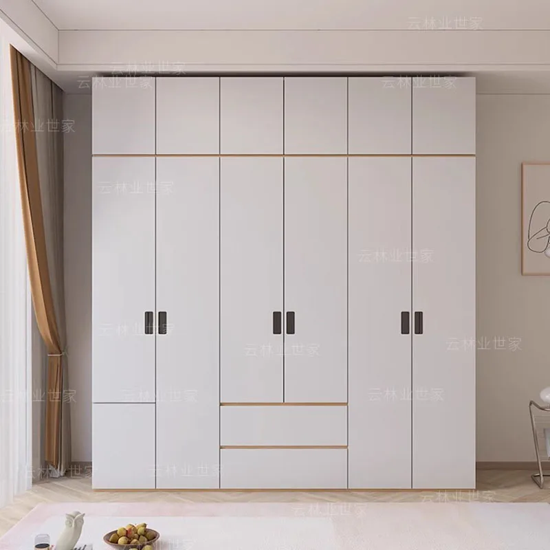 European Bedroom Wardrobes Heavy Duty Large Cupboard Detachable Wardrobes Designer Queen Size Szafy Do Sypialni Hotel Furniture