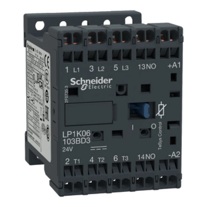 

Schneider LP1K12103BD3 24VDC contactor 3Poles 12A