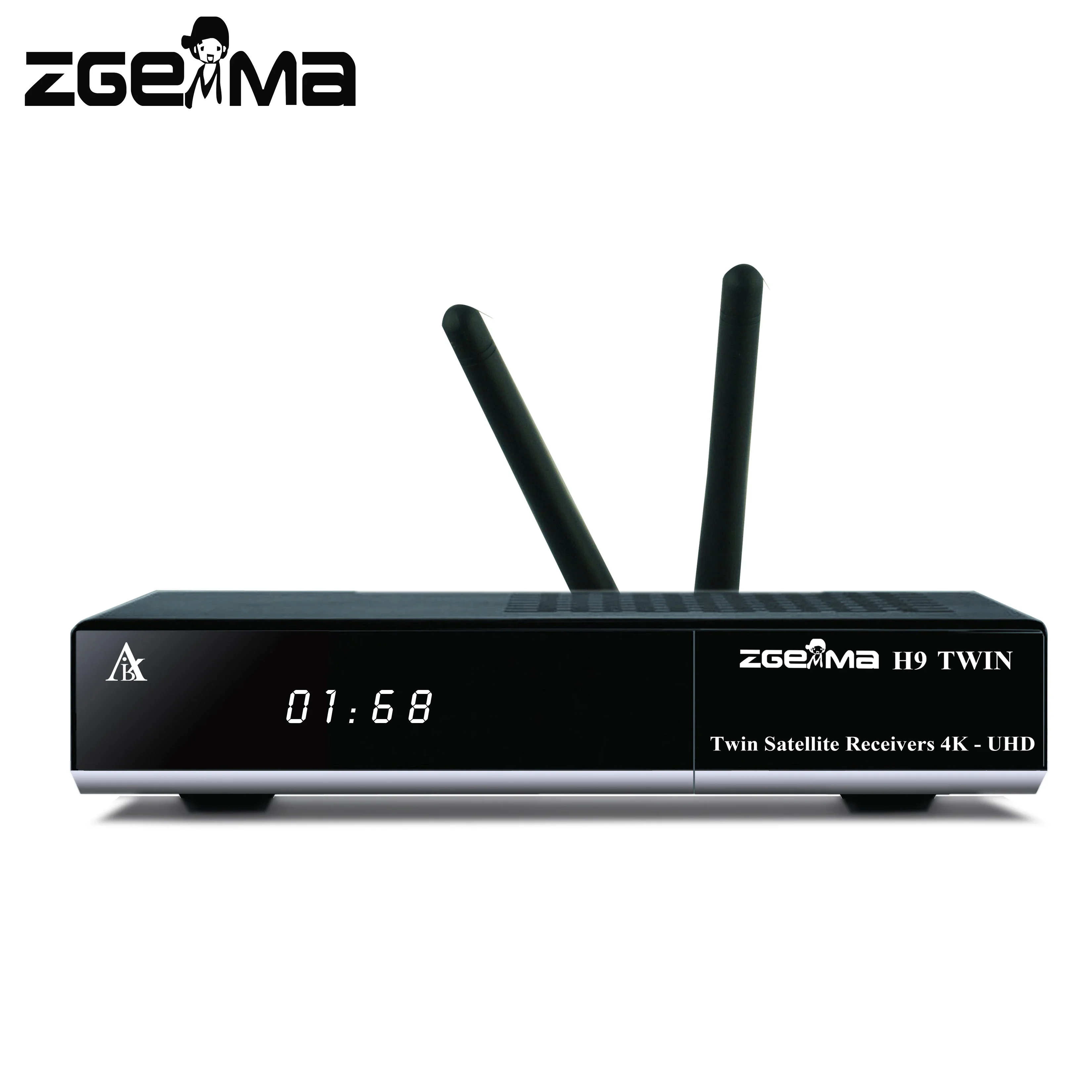 2026 Premium  UHD 4K satellite tv receiver twin dvb s2x multi-stream tuner CA + twin CI plus zgemma H9 twin