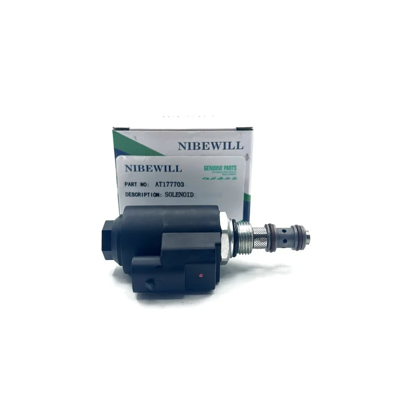 Mechanical Parts Solenoid Valve AT177703 For John Deere 210LE 310E 310G 410E 410G 485E 710D 710G Replacement Spare Part