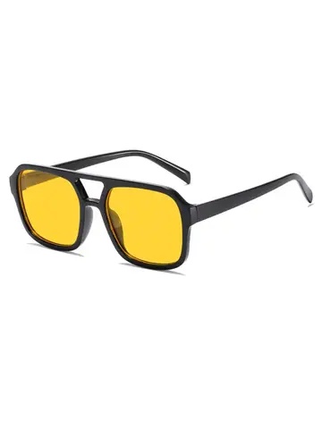 Square Oversized Sunnies Studios Aesthetic Shades Sunglasses for Women Sun Glasses Lady Female Eyewear Colour