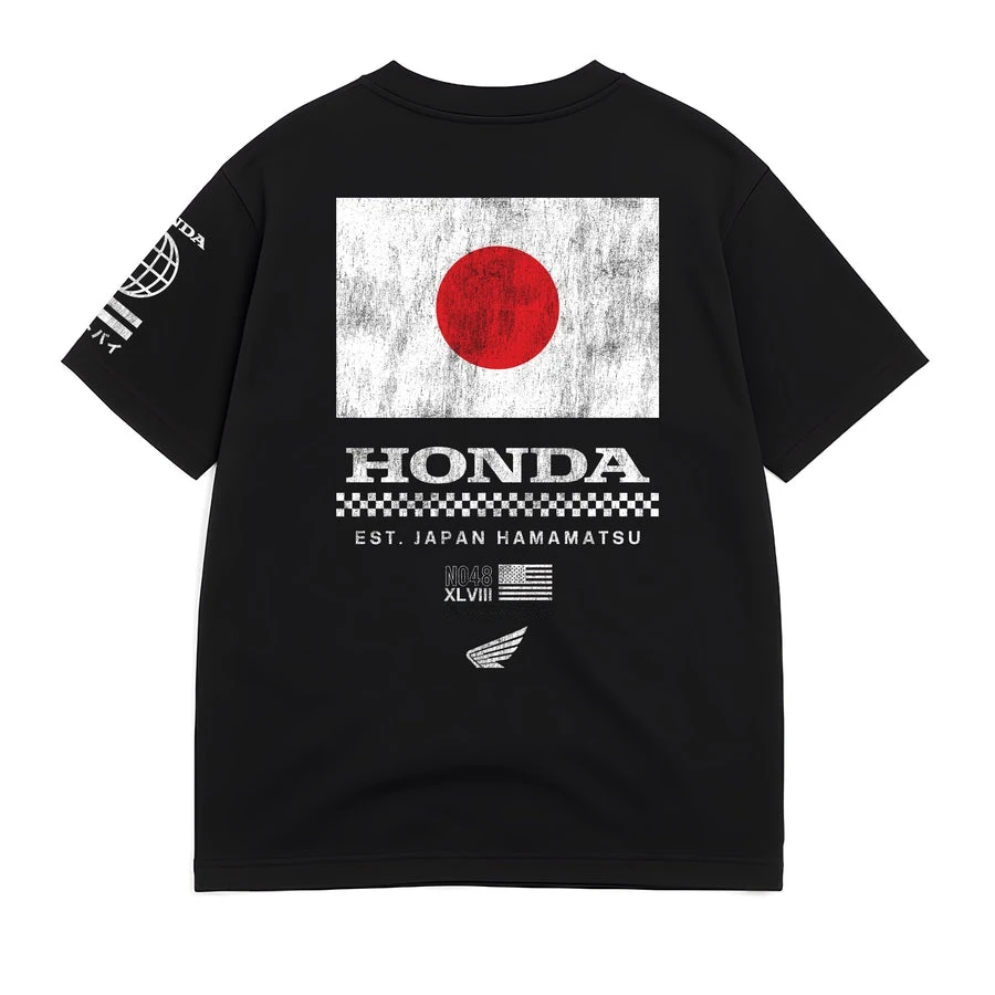 هوندا صيف جديد الرجال والنساء تي شيرت للسيارات دراجة نارية تعديلات على الطرق الوعرة سباق المتحمسين وقمصان العمل بلايز #4
